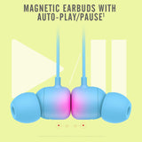Wireless Earbuds , Magnetic Earphones, Class 1 Bluetooth, 12 Hours of Listening Time, Built-in Microphone