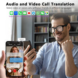 AI Translation Smart Glasses with Chat GPT for Men and Women