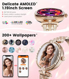 Smart Watches for Women (Answer/Make Call) with Diamonds