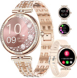 Smart Watches for Women (Answer/Make Call) with Diamonds